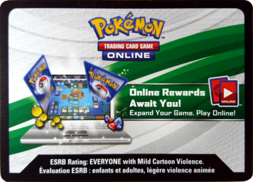Premium Trainers XY Collection TCG Online Code Card